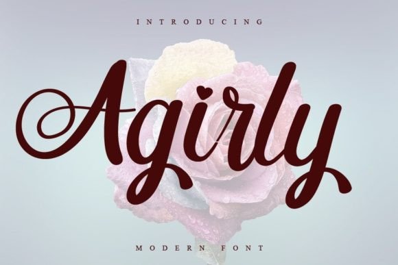 Agirly: A Fresh Script Font That Elevates Real Small Business Branding