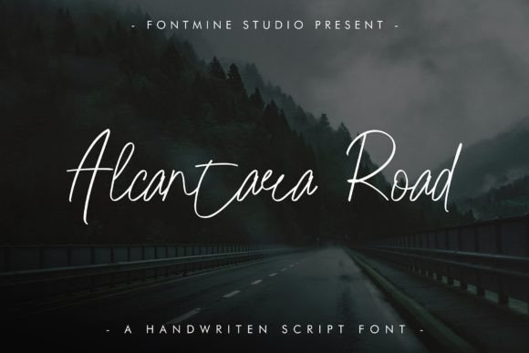 Alcantara Road: A Modern Script Font That Elevates Real Small Business Branding