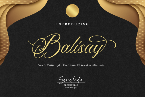 Balisay: A Handwritten Script Font for Editorial Warmth