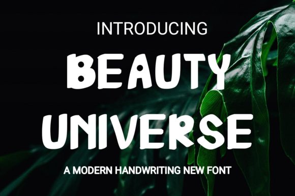 Beauty Universe: A Handwritten Font That Feels Like It Belongs