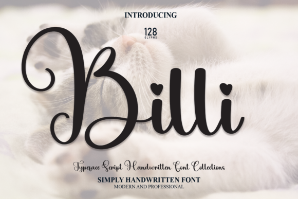 Billi: A Romantic Script Font That Feels Like a Handwritten Love Note