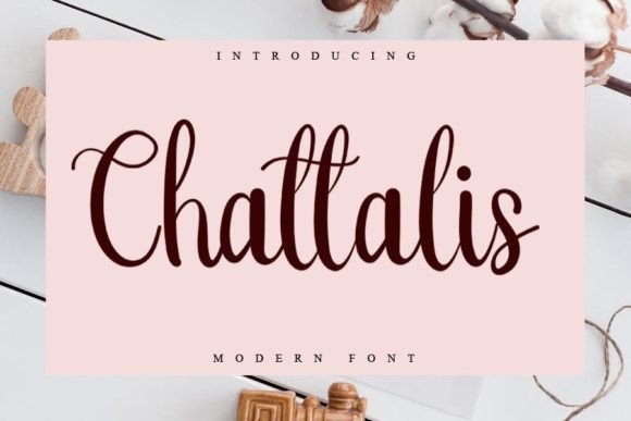 Chattalis: A Handwritten Font That Makes Your Brand Feel Human