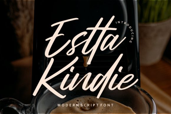 Estta Kindie: A Handwritten Script Font That Earns Its Place in Real Campaigns
