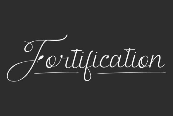 Fortification: The Script Font That Elevates Your Brand