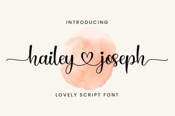 Hailey Joseph: A Modern Script Font That Earns Its Place in Campaign Visuals