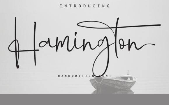Hamington: A Font for Thoughtful Design
