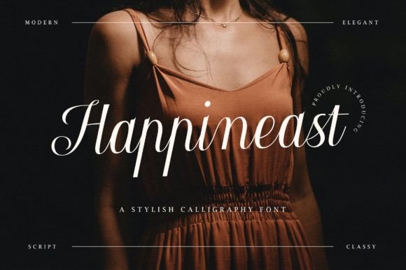 Happineast: A Warm, Confident Script for Real Brand Work