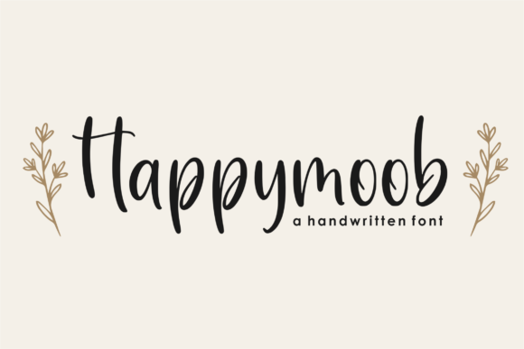 Happymoob: A Handwritten Font for Creative Crafters