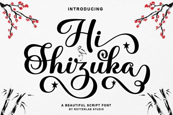 Hi Shizuka: A Premium Script Font for Scroll-Stopping Brand Moments