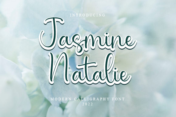 Jasmine Natalie: A Refined Script Font for Handmade Creators