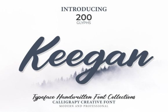 Keegan: A Handwritten Font That Builds Trust for Small Businesses