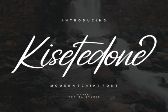 Kisetedone: A Handwritten Script Font That Feels Thoughtful, Not Trendy