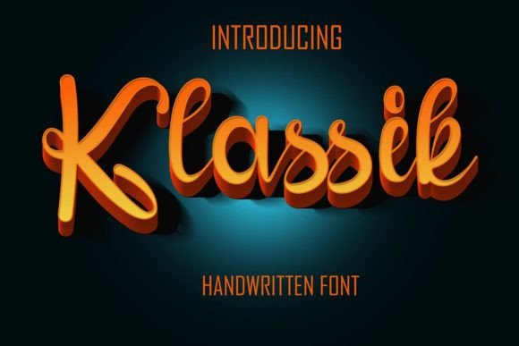Klassik: A Handwritten Font That Feels Like a Thoughtful Pause