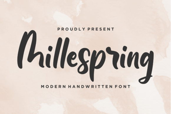 Millespring: A Script Font That Elevates Digital Branding