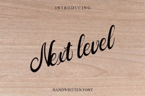 Next Level: A Handwritten Font That Elevates Campaign Visuals