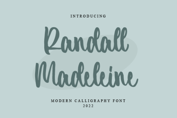 Randall Madeleine: A Premium Script Font for Real Business Branding
