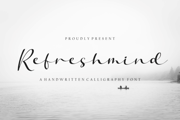 Refreshmind: A Handwritten Font That Feels Like Your Best Creative Idea