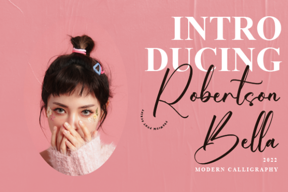 Robertson Bella: A Handwritten Font for Editorial Elegance