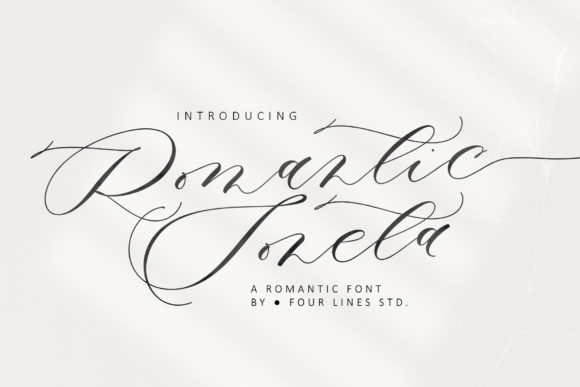 Romantic Soneta: A Modern Script Typeface for Digital Branding