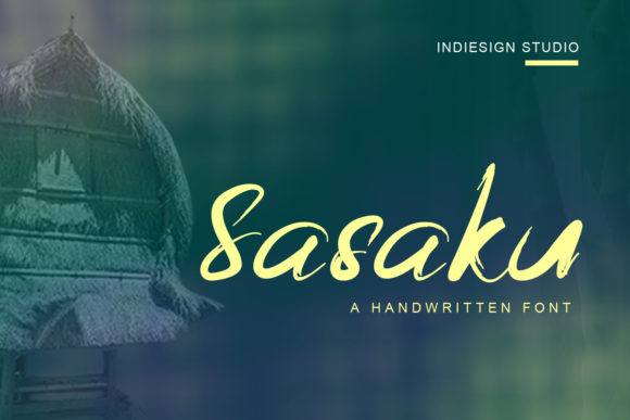 Sasaku: A Brushed Script Font That Makes Your Campaigns Feel Human