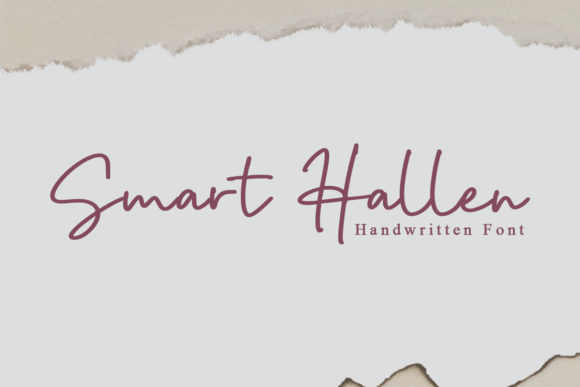 Smart Hallen: A Handwritten Font That Makes Your Brand Feel Human—Without Looking Messy