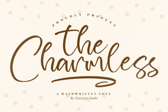 The Charmless: A Joyful Script Font for Editorial Design